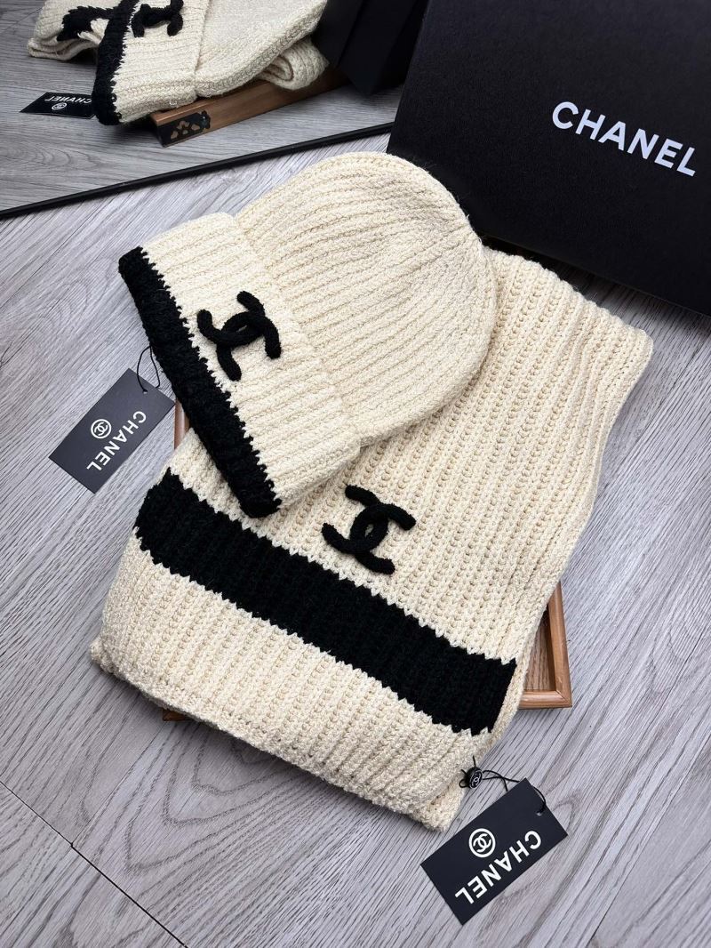 Chanel Caps Scarfs